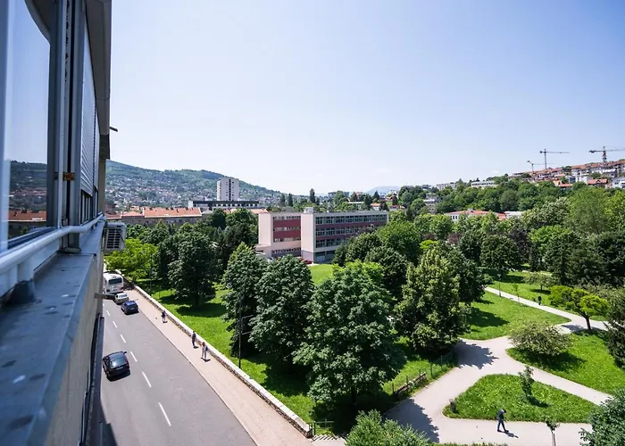 Park View In Center Sarajevo